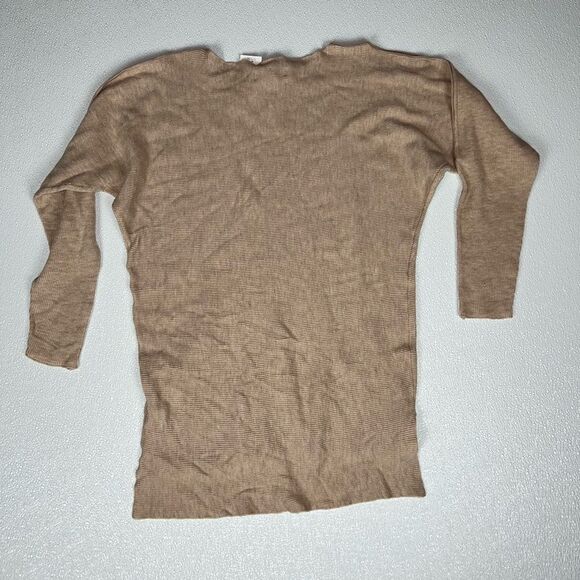 Sanctuary Gillian Cold-shoulder Sweater In Heathr Pearl XS NWT - Picture 9 of 12